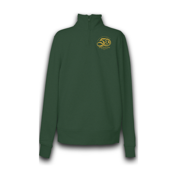 JDM 50th Anniversary Zipper Pullover (Green)